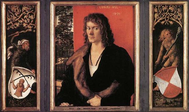 Albrecht Durer Portrait of Oswolt Krel oil painting image